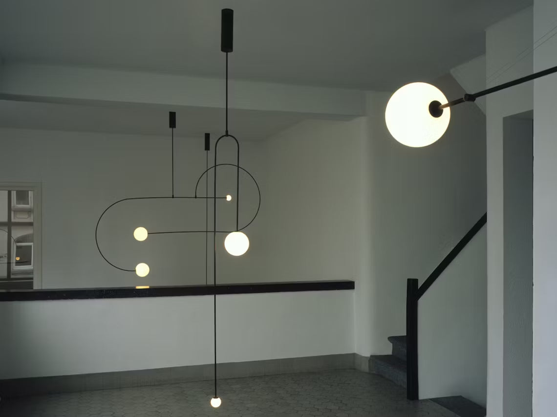 MOBILE CHANDELIER 7 ブラック W250mm - YAMAGIWA OnlineStore