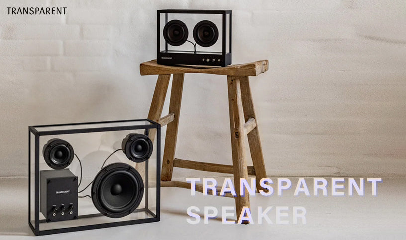 TRANSPARENT SPEAKER SMALL ホワイト W268×H203mm - YAMAGIWA OnlineStore