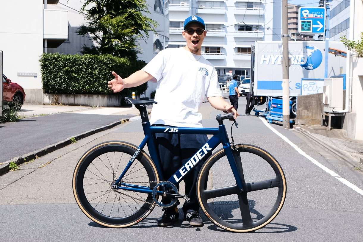 LEADER735 リーダーバイク735 錆びあり・パンクのため大幅割引価格