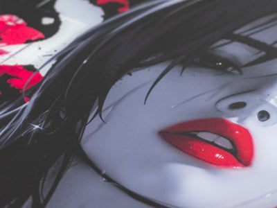 GLSSWRKS(グラスワークス) Hana プレミアムガラスマウスパッド