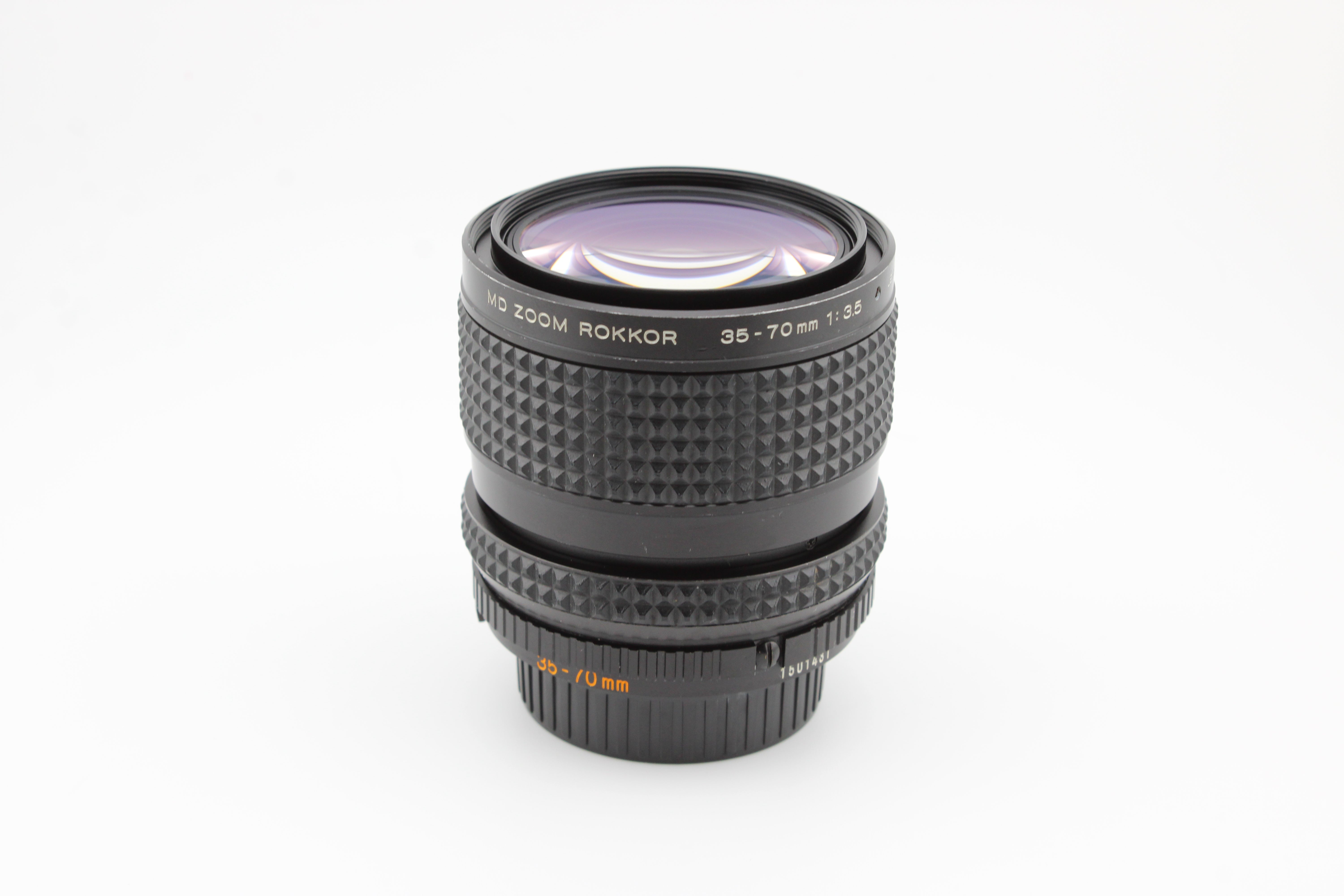 Superb Minolta MD Rokkor 35-70mm f3.5 Zoom Lens