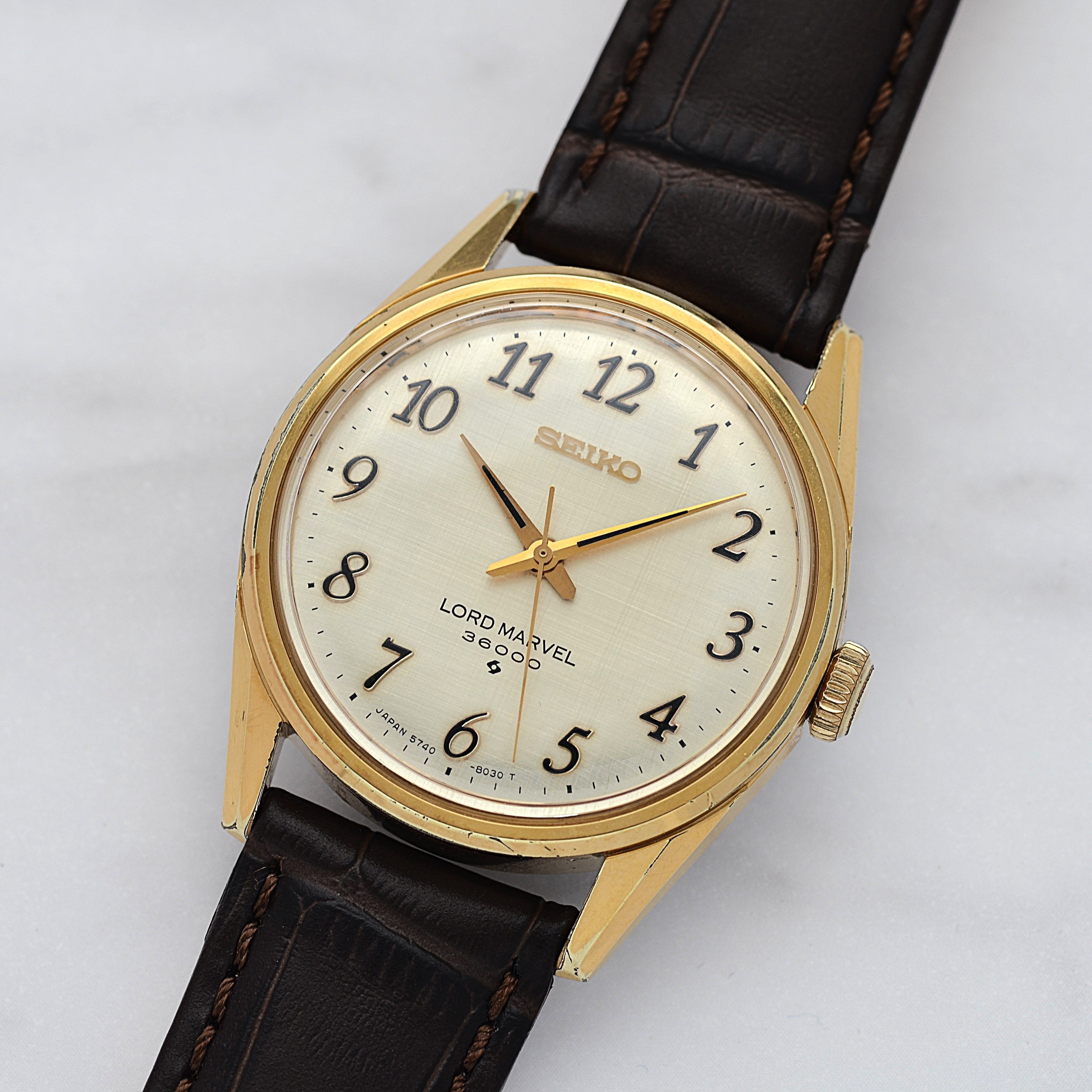 The gold-plated case has an appeal that stainless steel models don't h