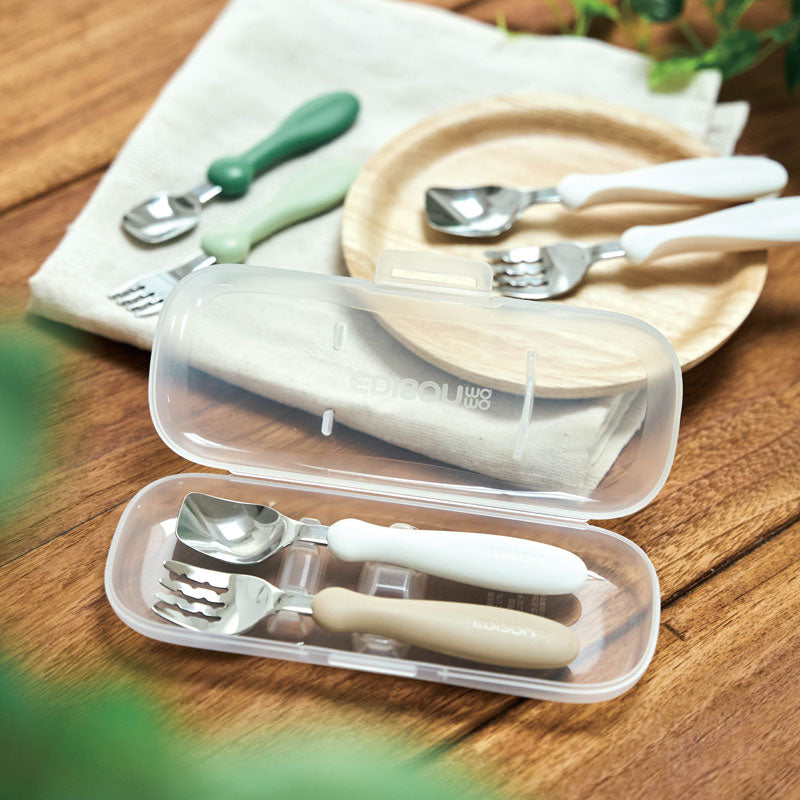 フォーク＆スプーン マルチケース 開け閉めしやすいロック形状のケース