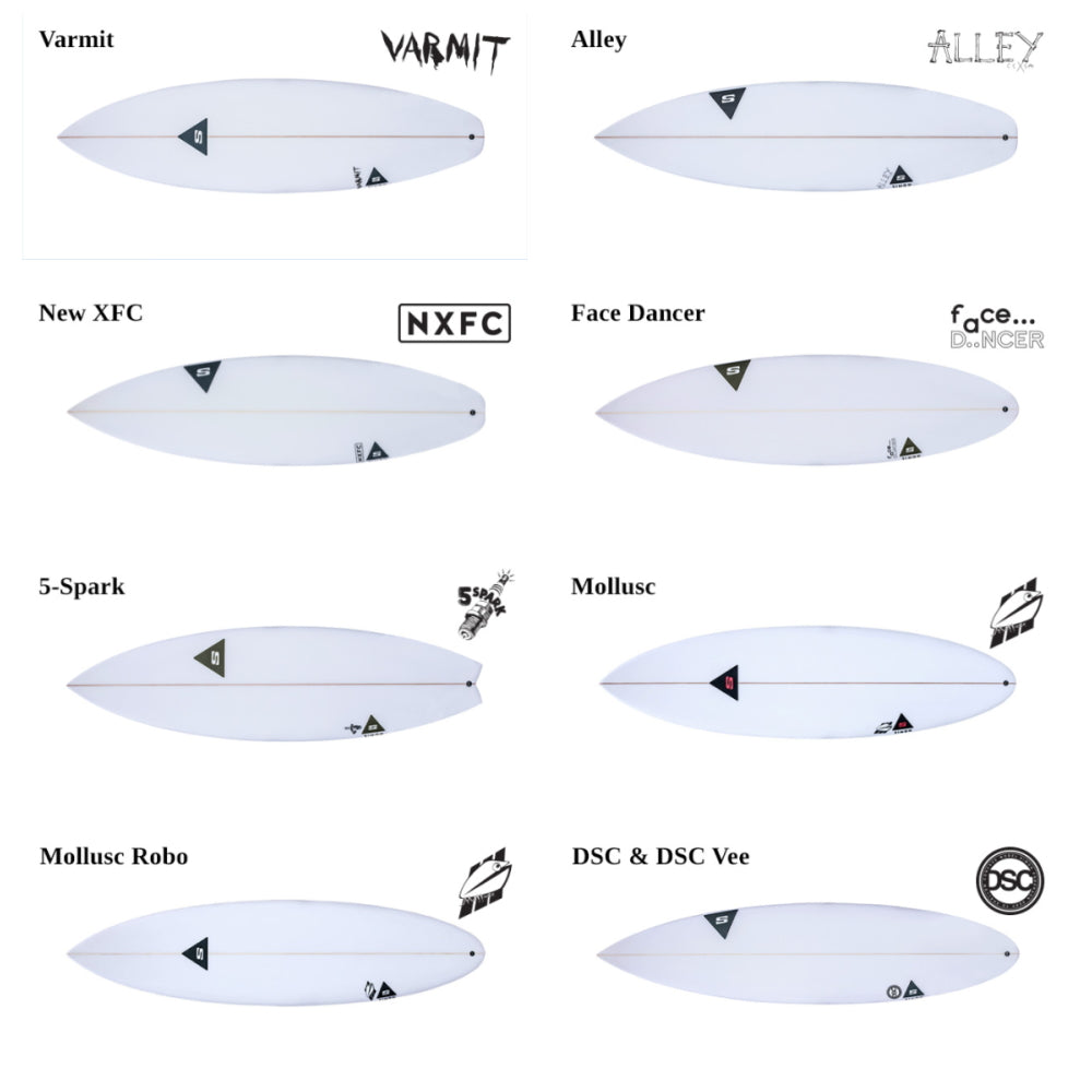 Simon Anderson（サイモンアンダーソン）のサーフボード