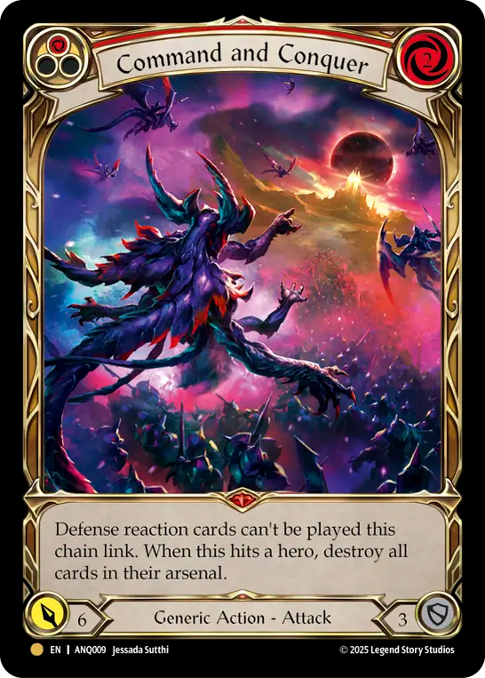 EN】〈RF〉Command and Conquer/征服の命令(Red) [HNT260]