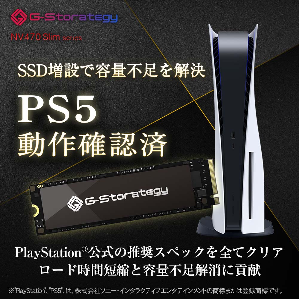 公式】G-Storategy SSD 4TB 銅熱伝導シート M.2 – ICHIBAKAN
