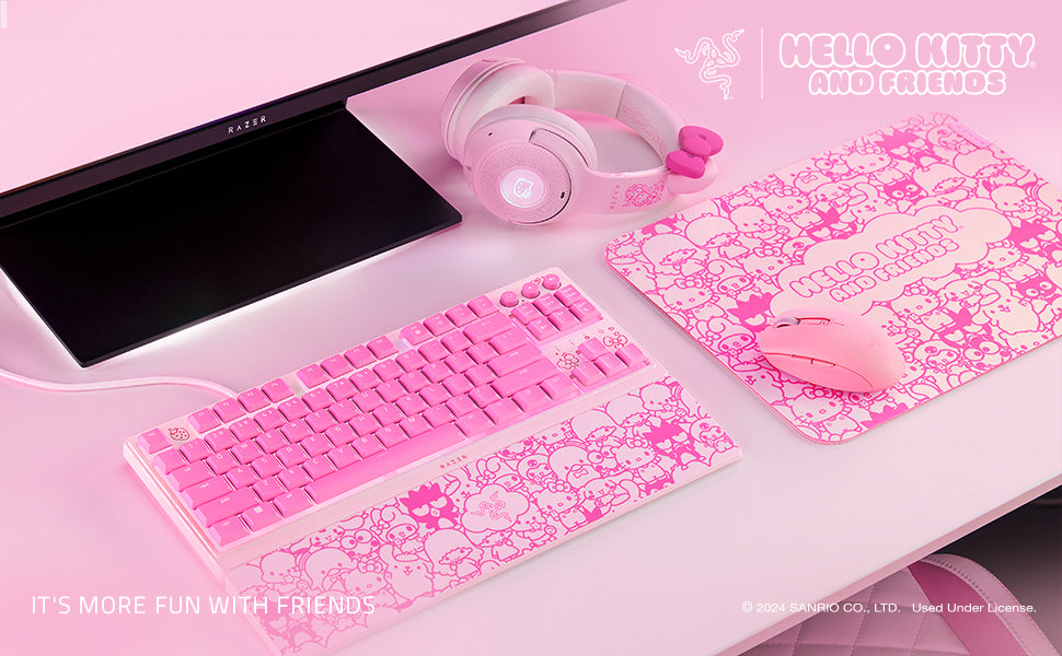 Razer Ornata V3 Tenkeyless Hello Kitty and Friends Edition