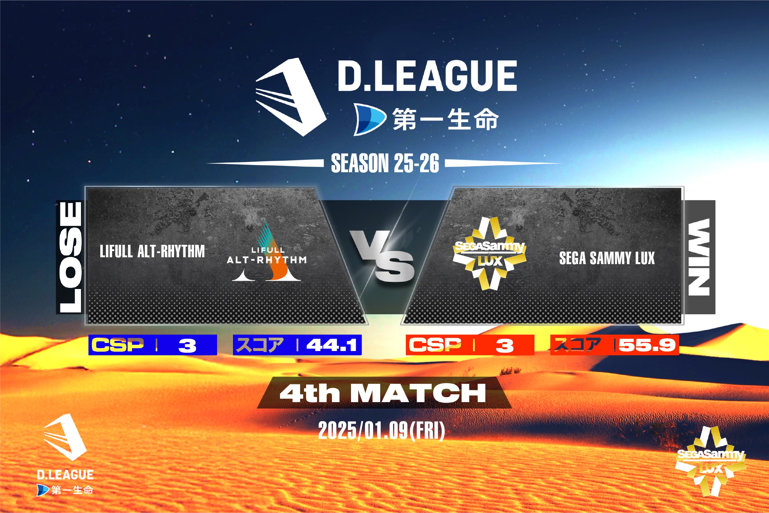 ROUND.4『狂気』 – SEGA SAMMY LUX（セガサミールクス）