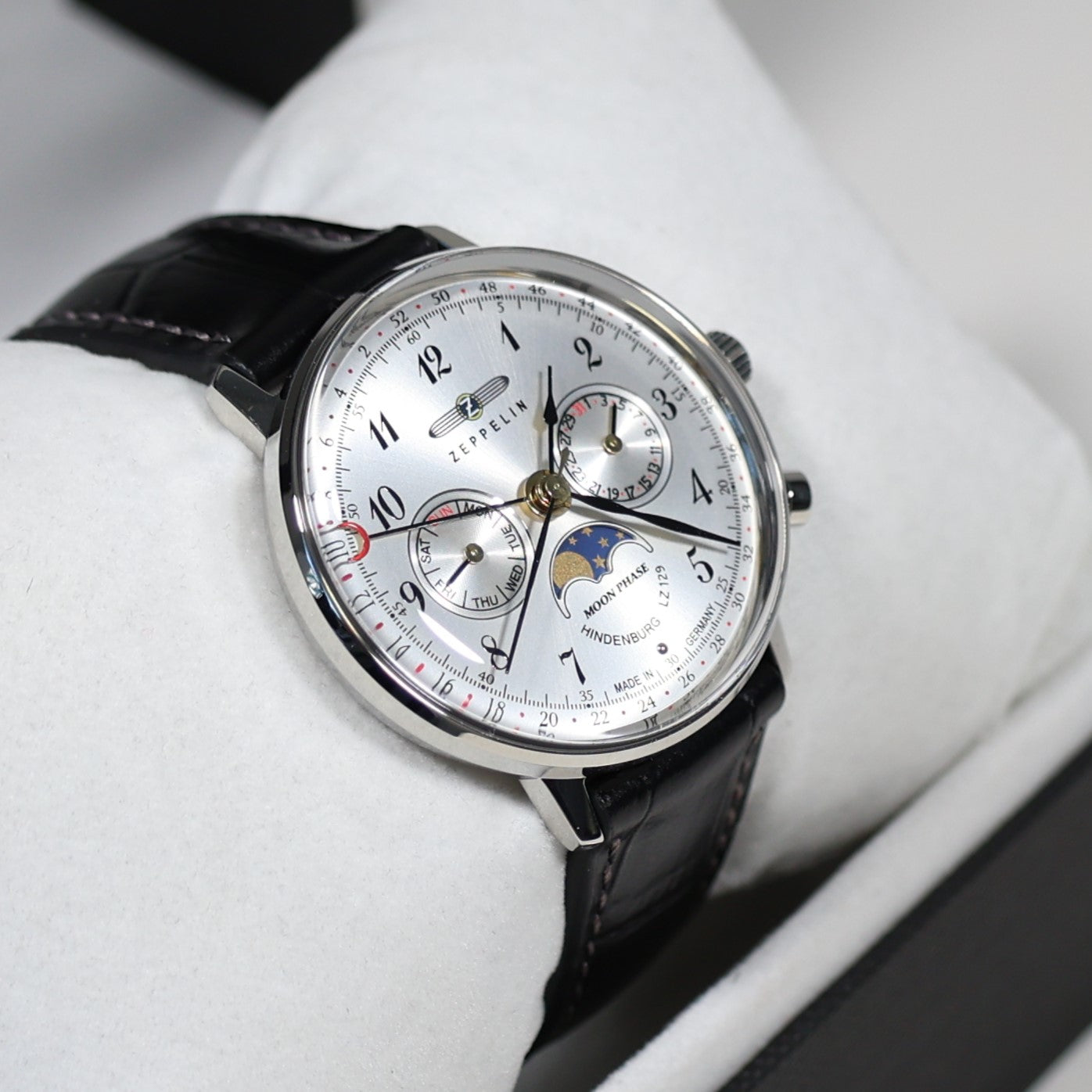 Zeppelin Hindenburg LZ129 Moon Phase Women's Watch 7037-1 | eBay