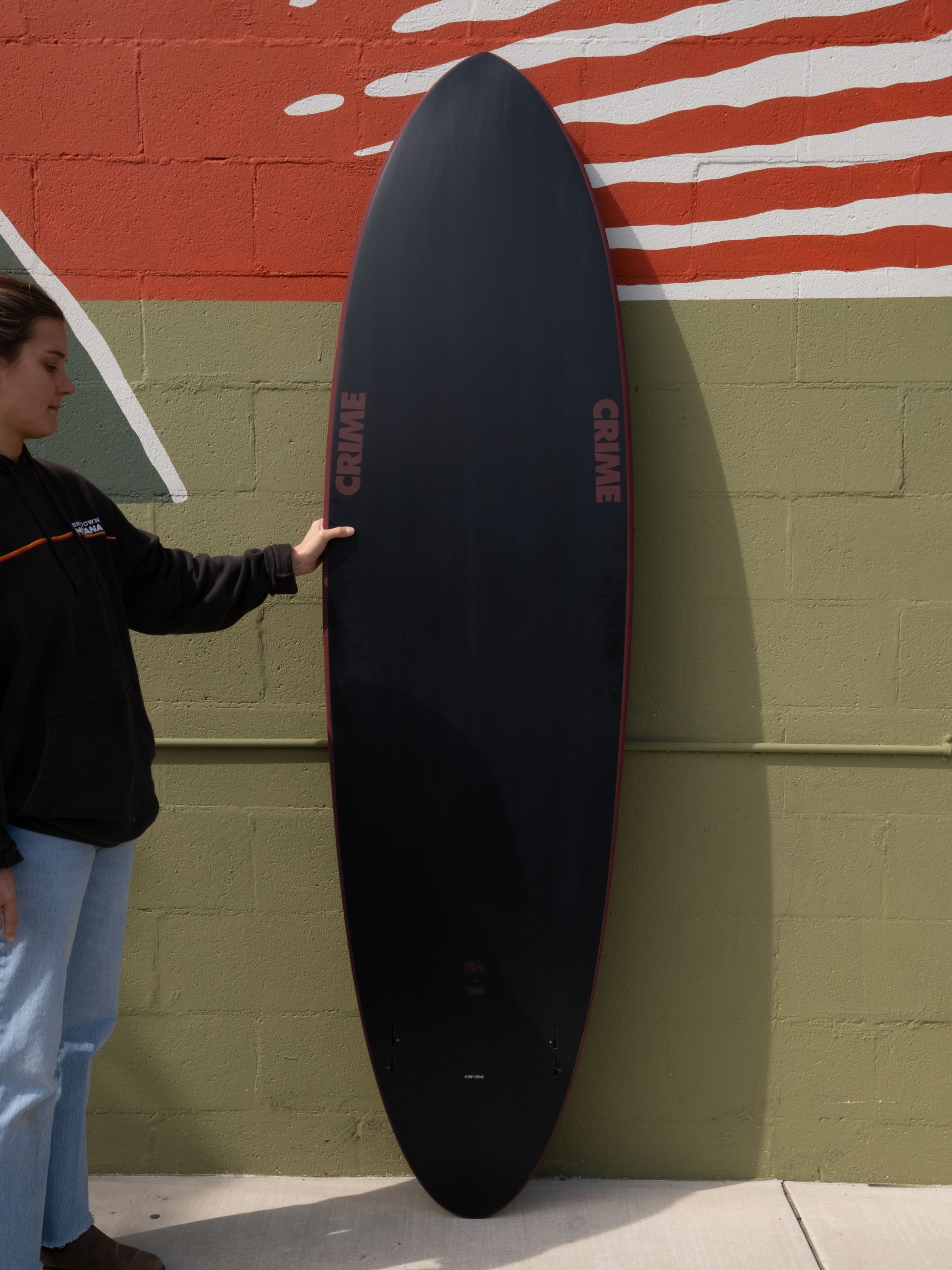 7'0 Crime CA Twin Oxblood