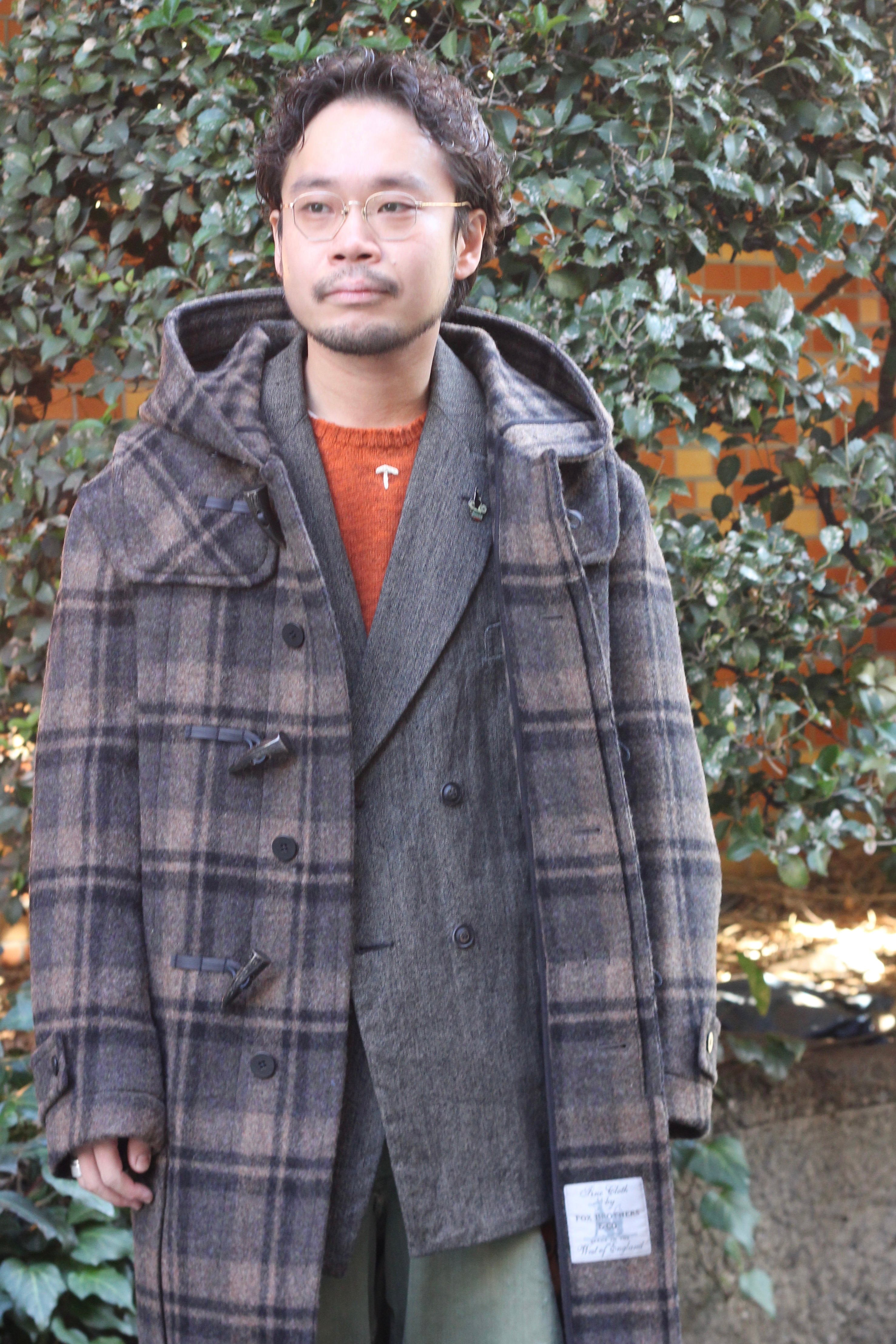 英国製のダッフルコート》4POCKET DUFFLE COAT - FOX BROTHERS