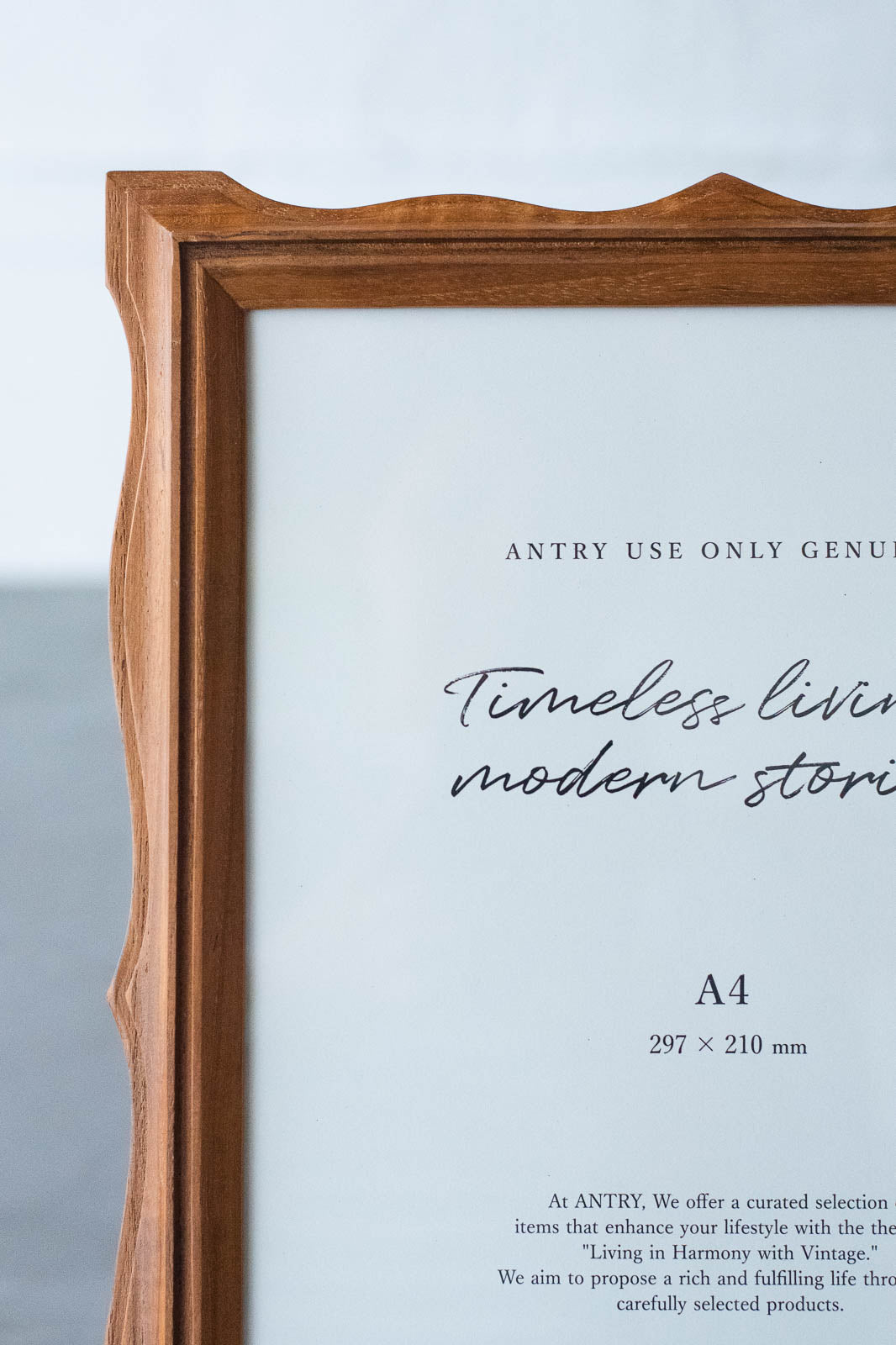 Curve フォトフレーム — ANTRY USE ONLY GENUINE