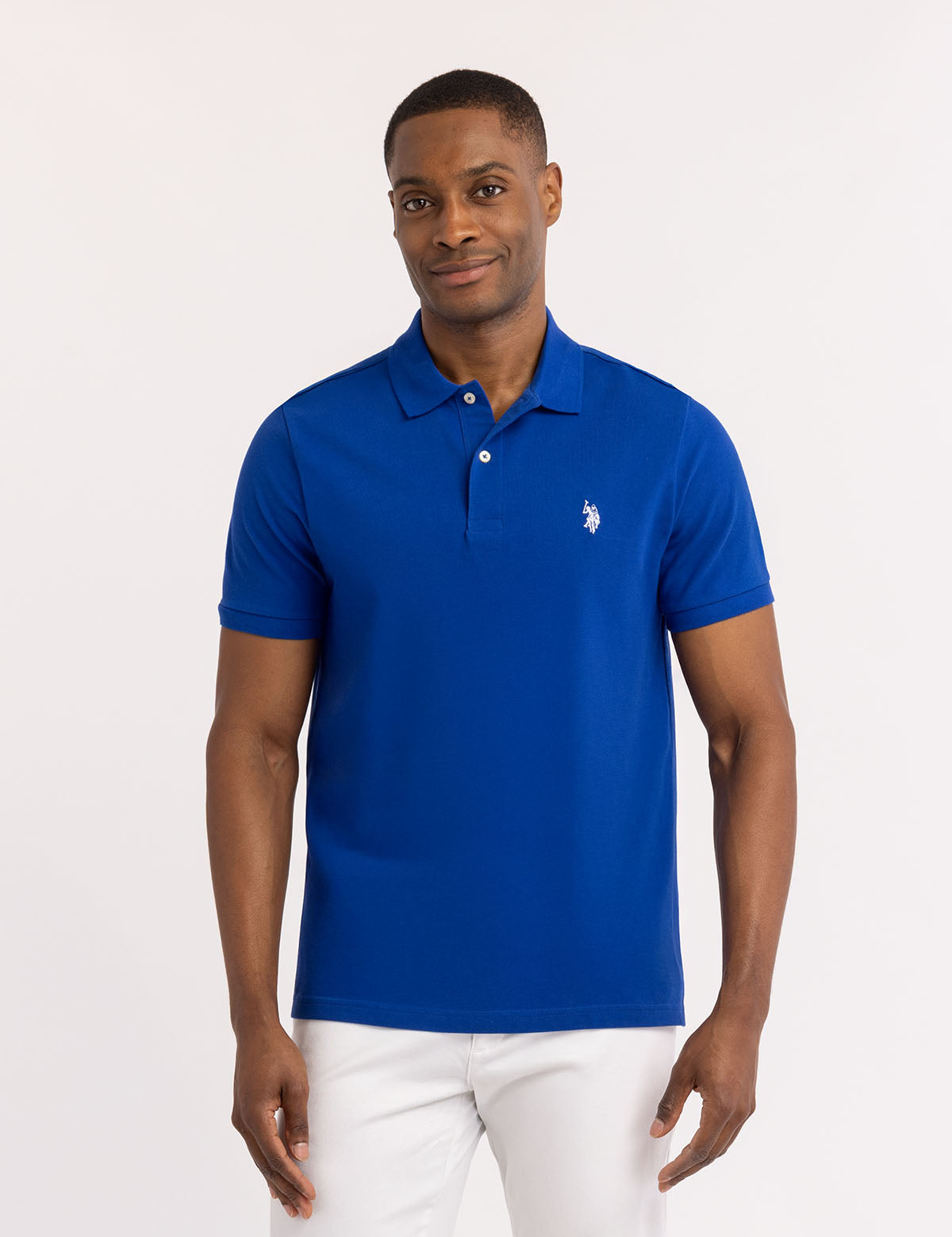 SOLID PIQUE SMALL LOGO POLO SHIRT– U.S. Polo Assn.