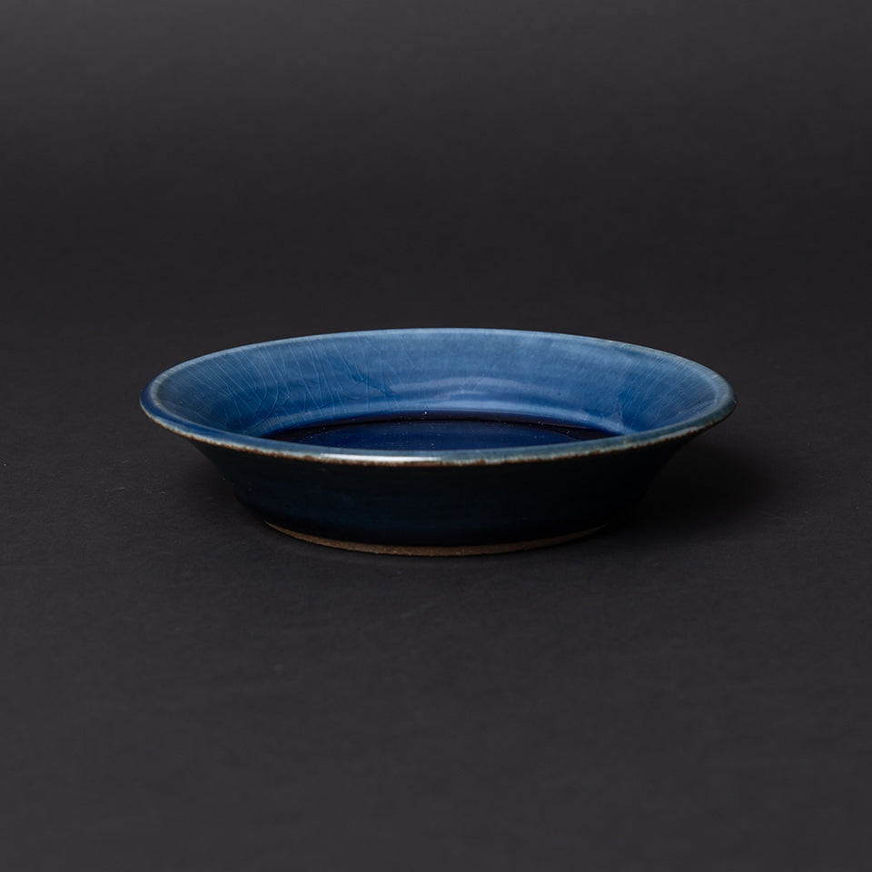 出西窯 縁付平皿 5寸 呉須 [22]｜Discover Japan 公式オンラインショップ