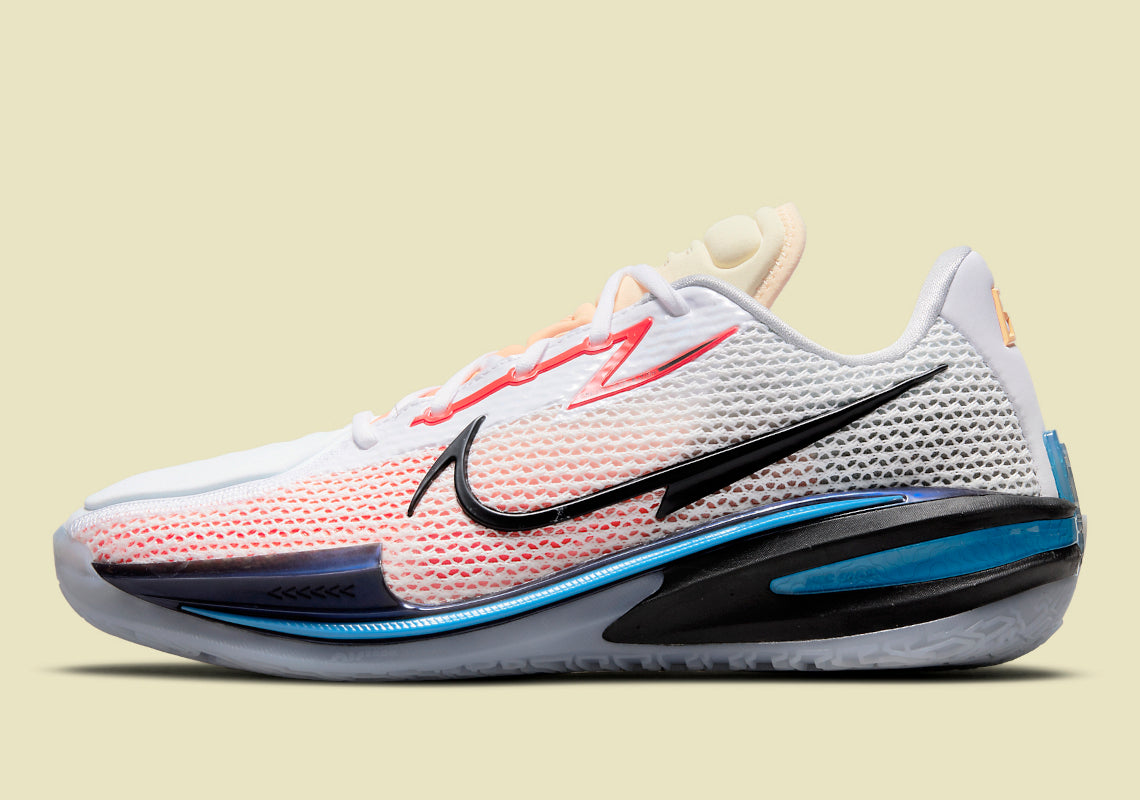 NIKE ZOOM GT CUT У ВІДТІНКАХ БІЛОГО, ЧЕРВОНОГО ТА БЛАКИТНОГО