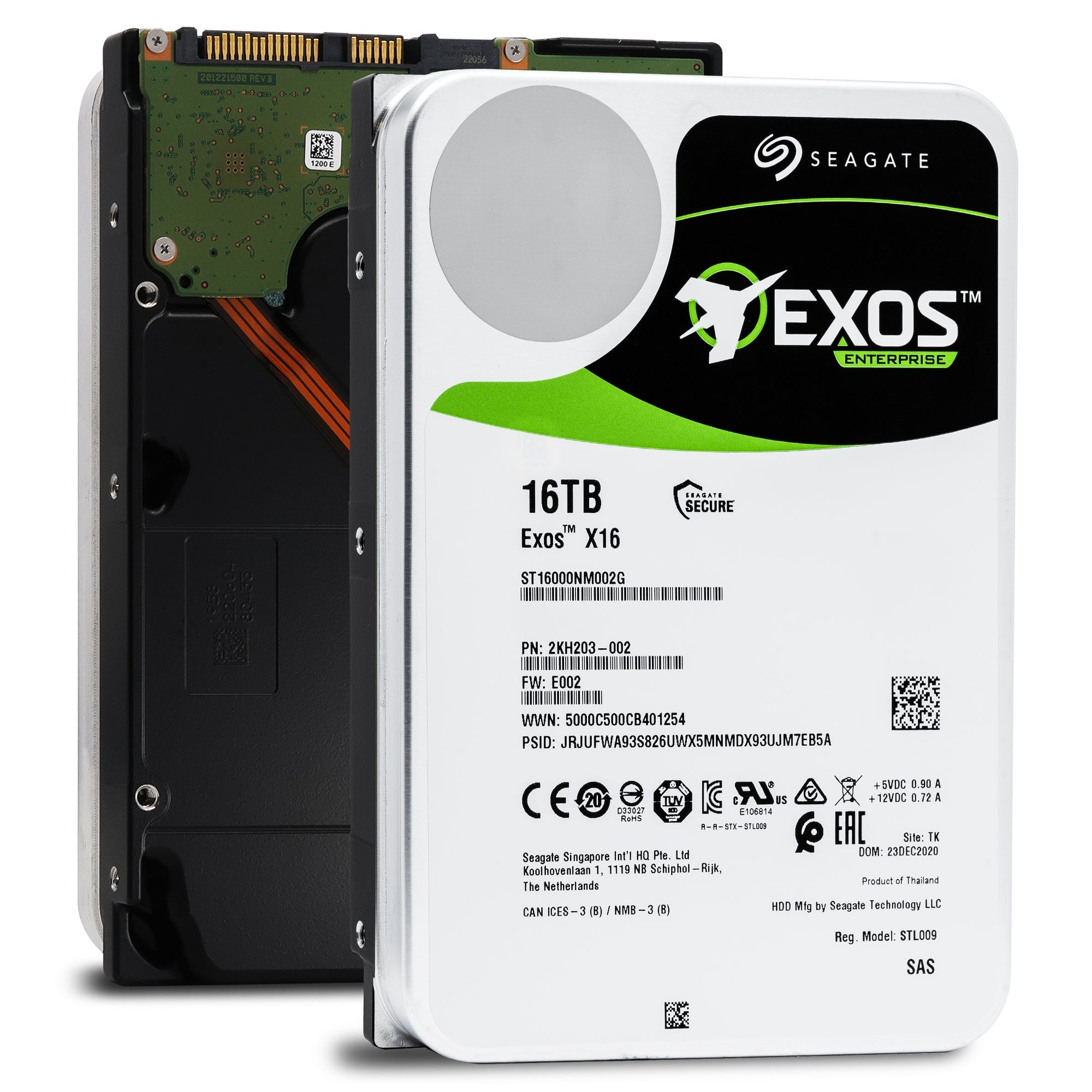 Seagate Exos X16 ST16000NM002G 16TB SAS 3.5