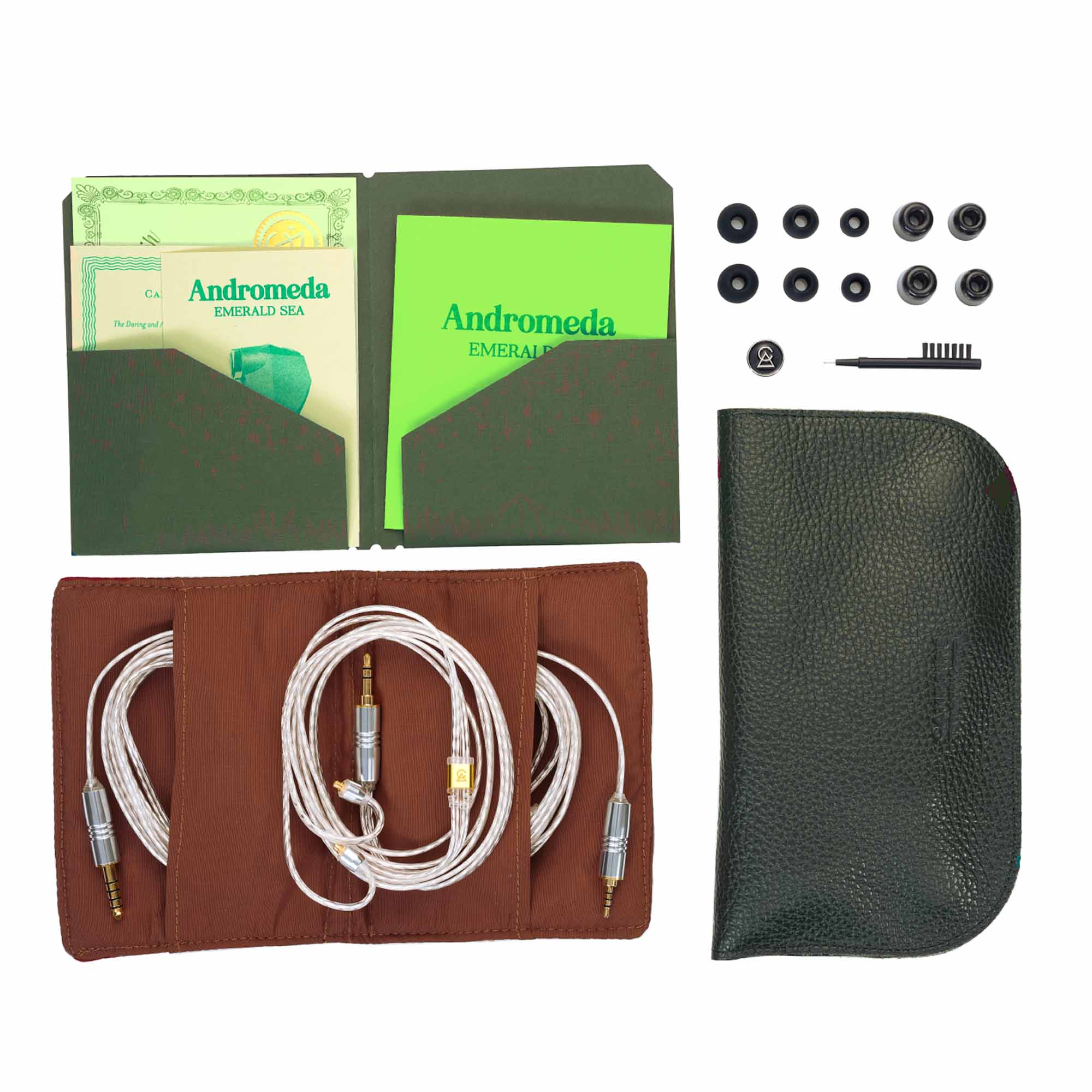 Campfire Audio Andromeda 'Emerald Sea' In-Ear-Monitors | HeadAmp