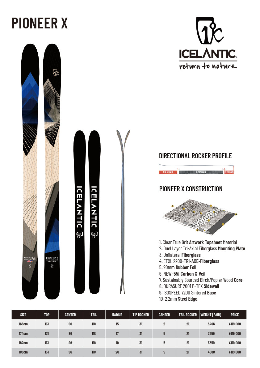 24/25 Pioneer X – ICELANTIC STORE