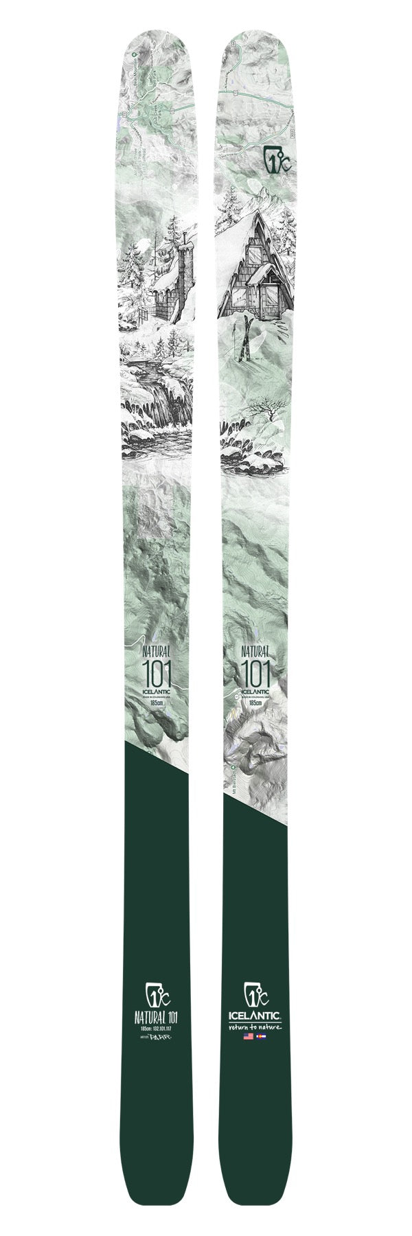 ICELANTIC Natural【2019-2020】 | スキー評価Ski Note