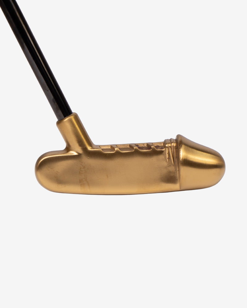 The Big Dick Putter in Gold - Golf Gods