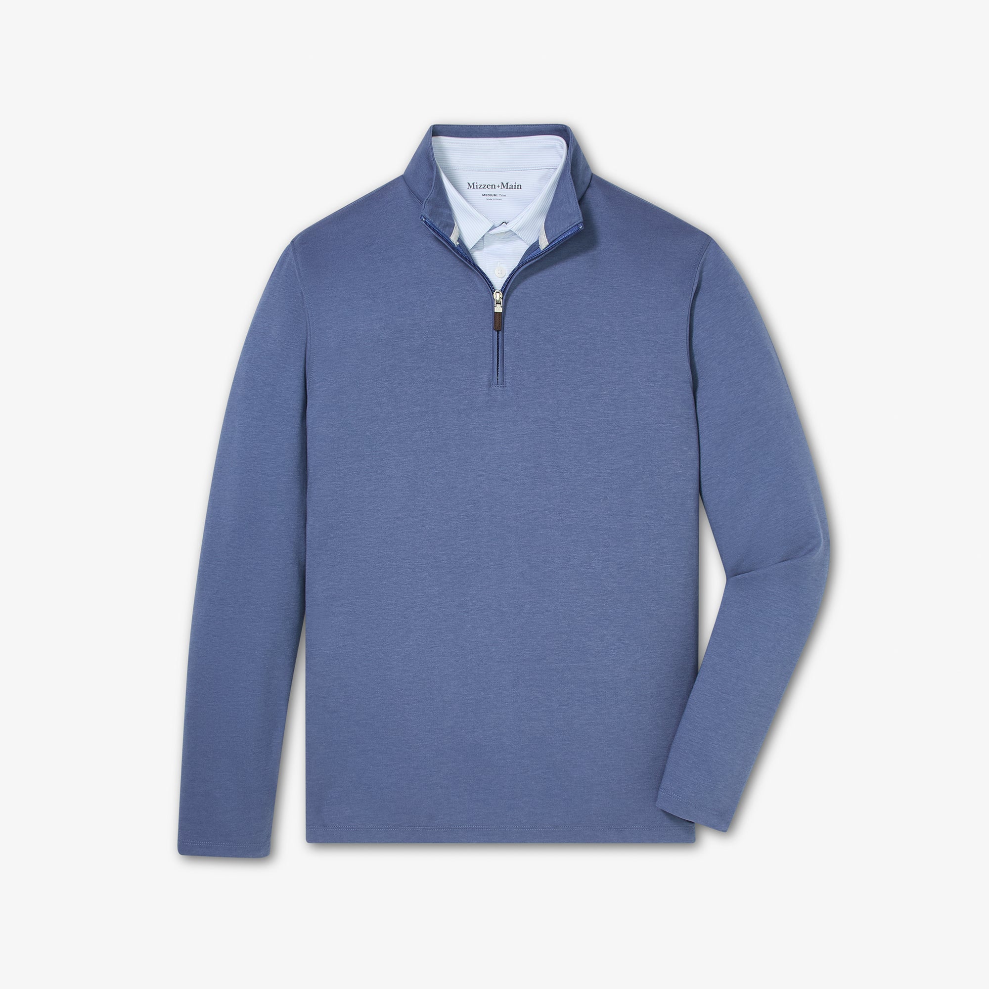 KPI Quarter Zip - Olive | Mizzen+Main