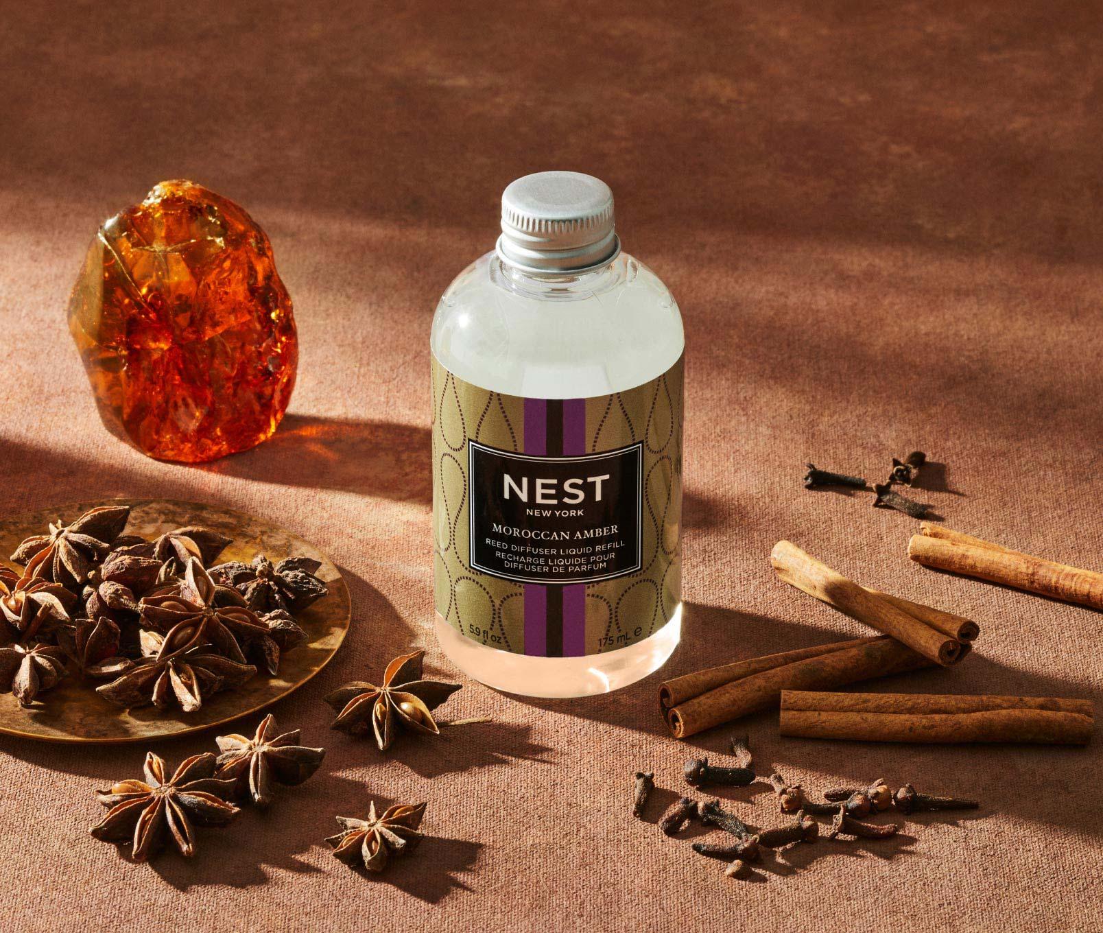 Moroccan Amber Reed Diffuser Refill | NEST New York