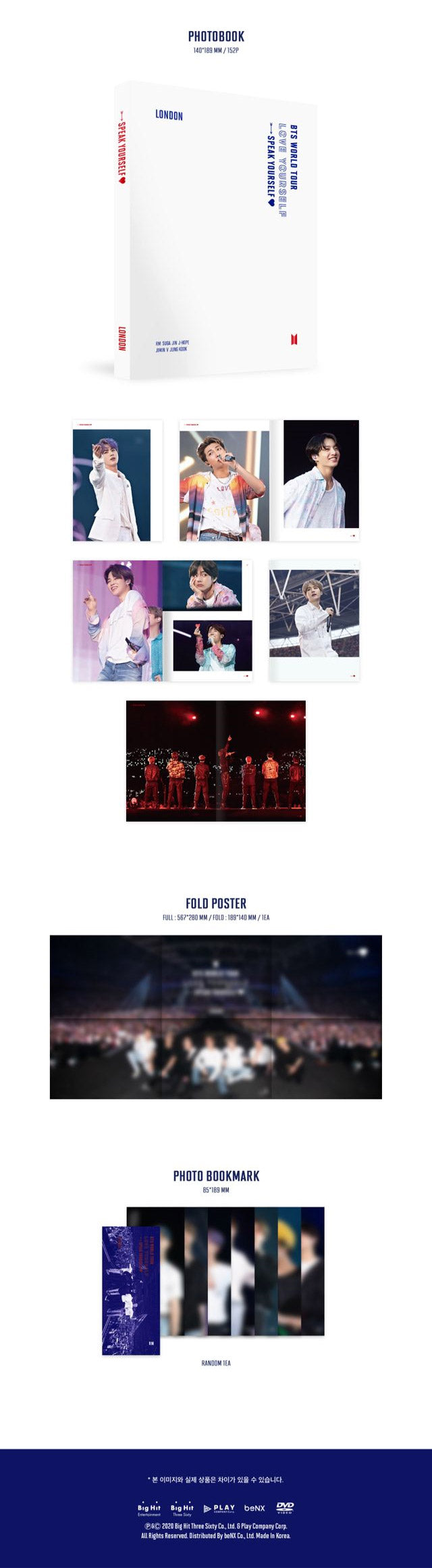 BTS] World Tour 'Love Yourself' Speak Yourself : London DVD – krmerch