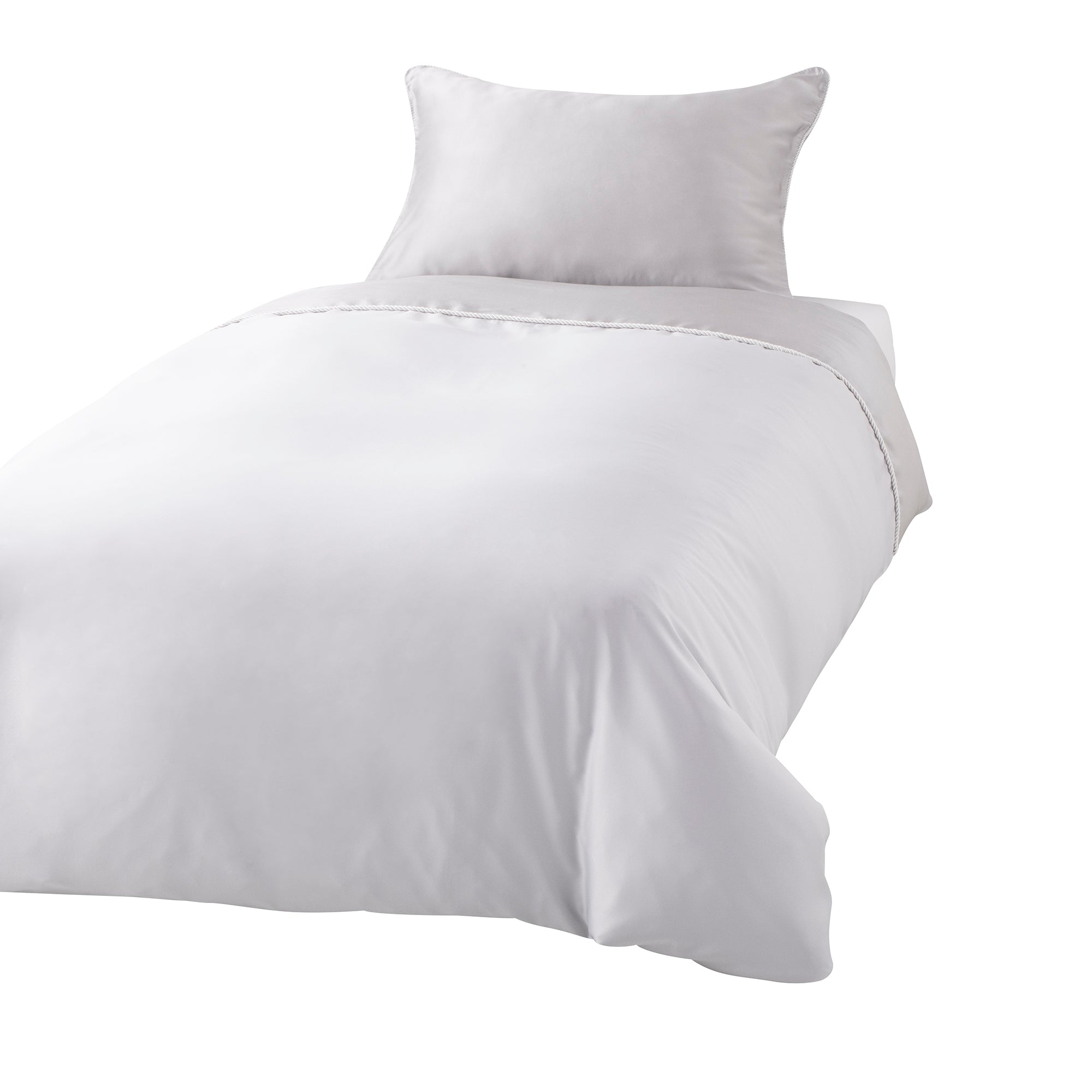 シルクブレンド 掛け布団カバー ダブル グレー | Francfranc（フラン