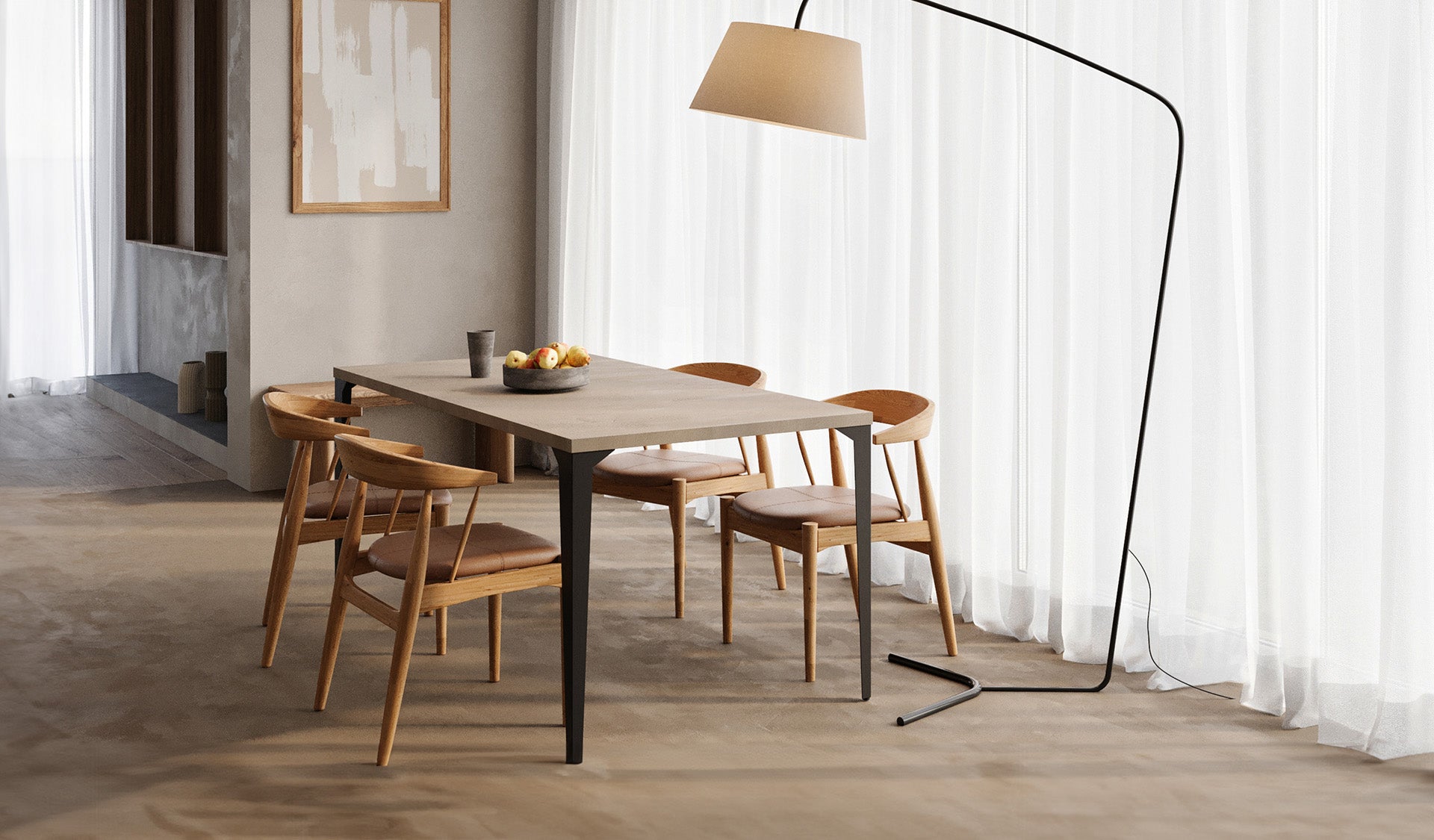 スタイリッシュさとぬくもりをあわせ持つモールテックステーブルが登場