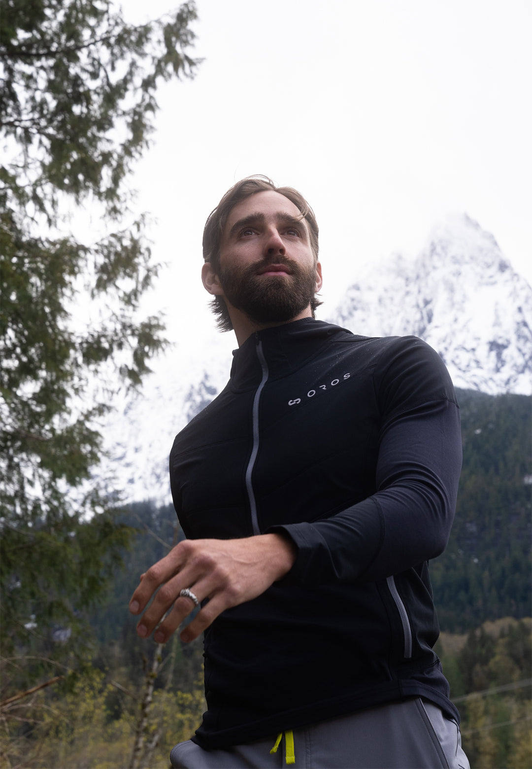 Men's クオータージップ トップス ウェア OROS JAPAN