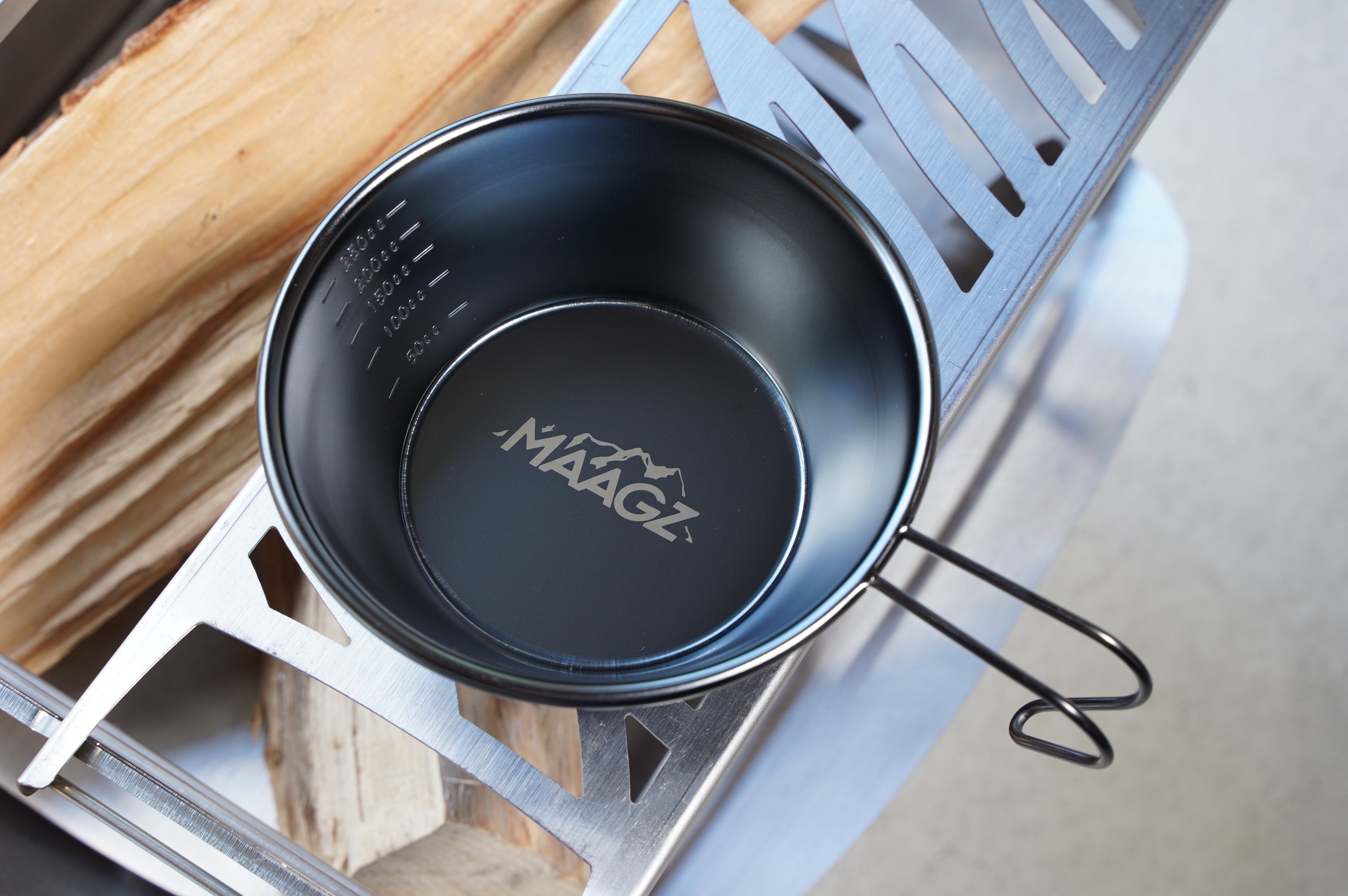 MAAGZシェラカップ ブラック | PRODUCTS | maagz オンラインストア