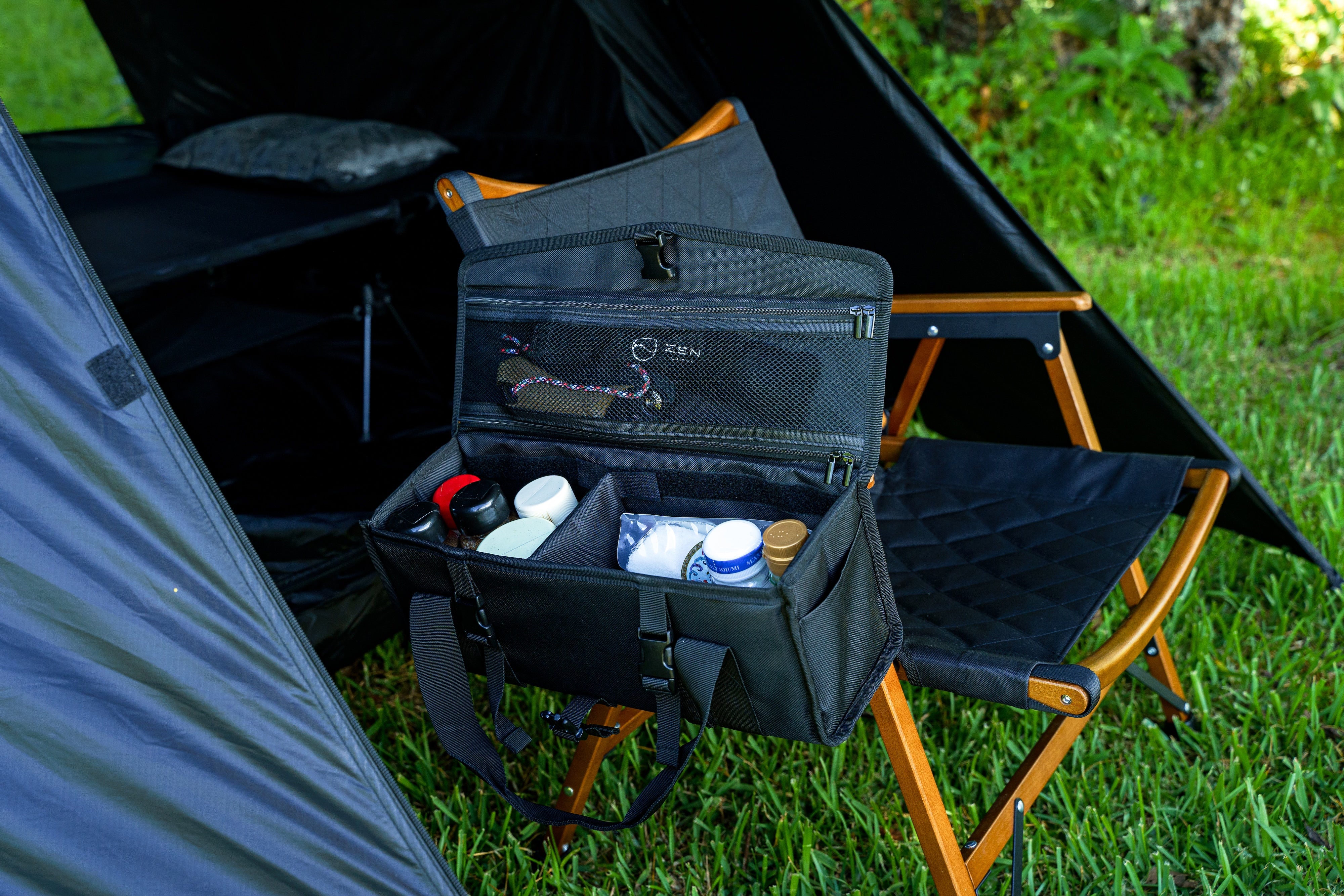 レジャー アウトドアキャンピング 8P セット 収納ギアセット – ZEN Camps