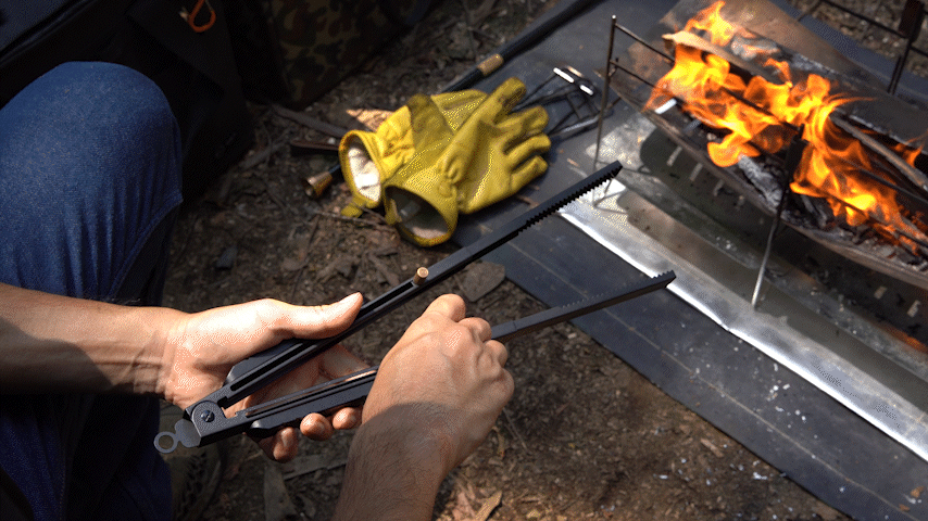 火バサミ兼トング – ZEN Camps