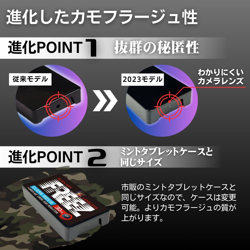 匠ブランド ミントケース型カメラ 超小型カメラ 小型カメラ 高画質 長