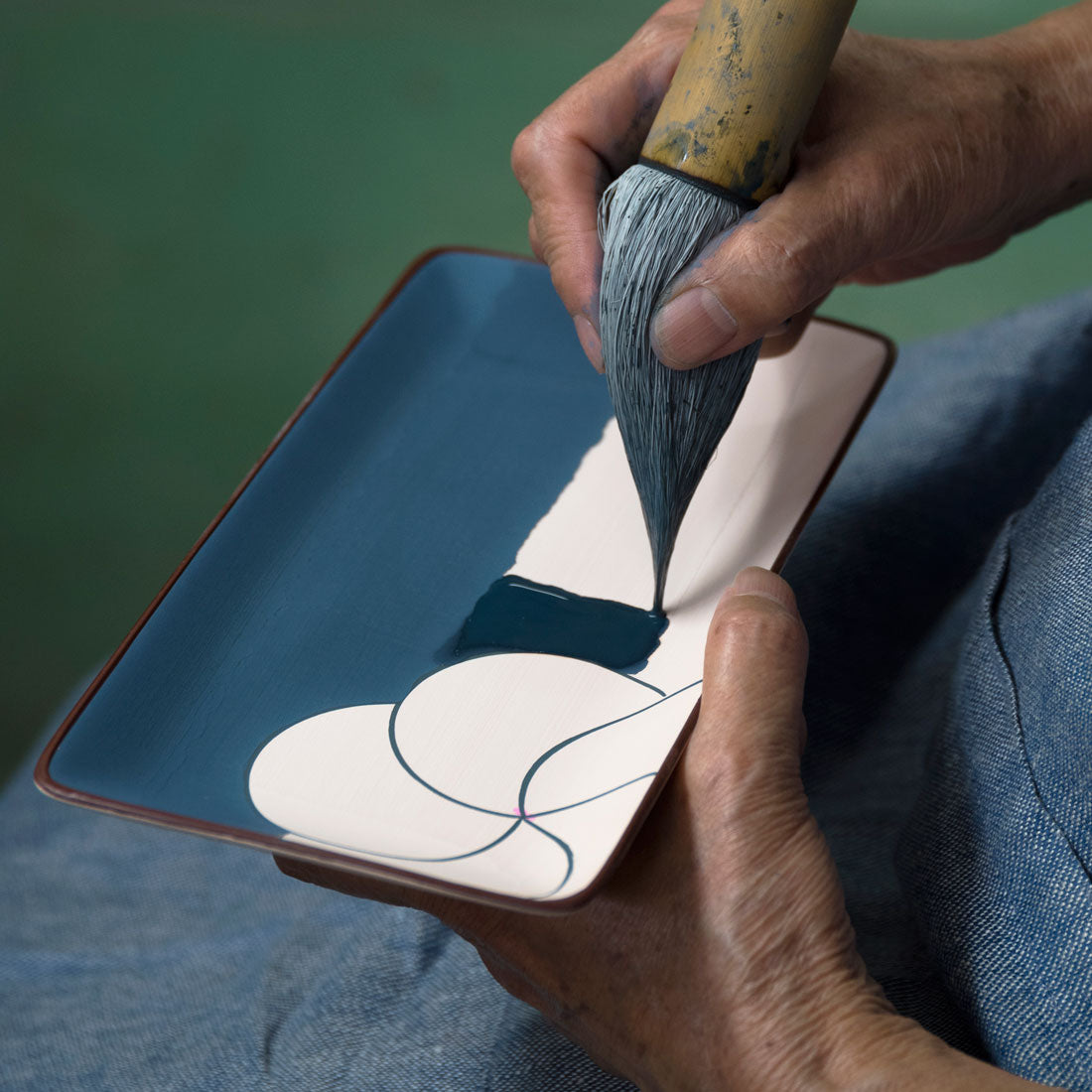 ねじり梅 7寸和皿 | 白山陶器直営オンラインストア