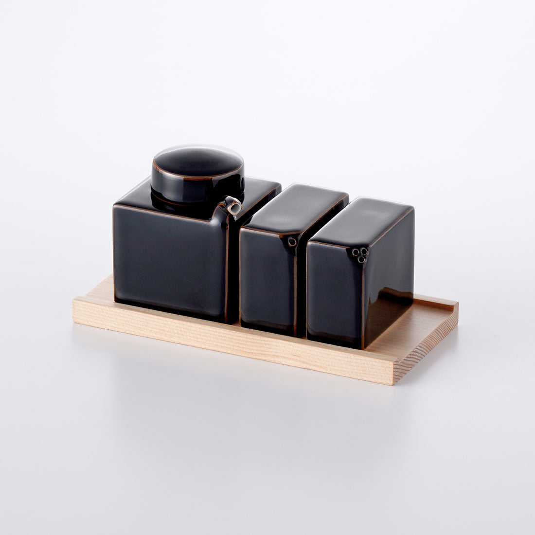 コンディメント からし入れ 天目 | 白山陶器直営オンラインストア