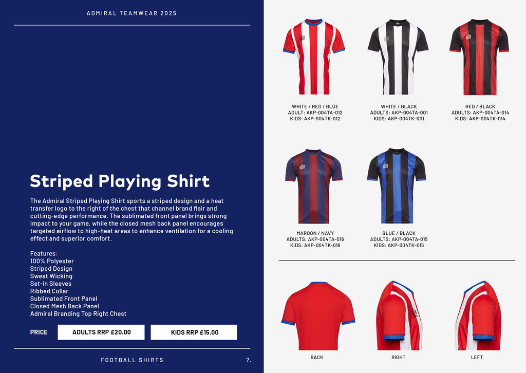 Admiral Teamwear 2025 - Admiral Sports