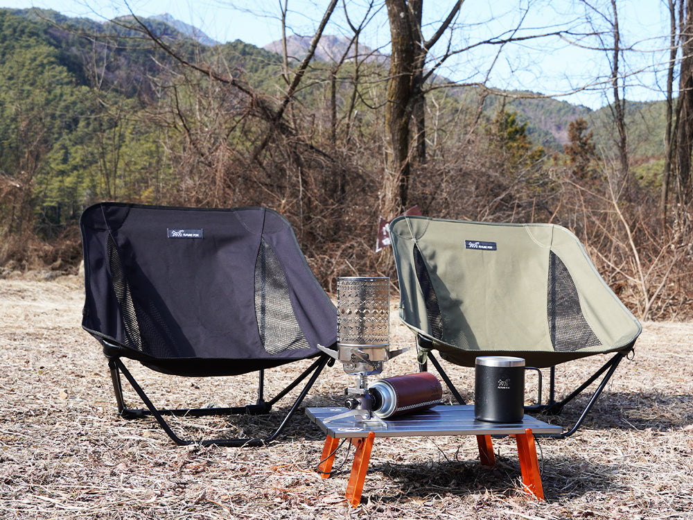 UZURA CHAIR うずらチェア TC 焚き火 ローチェア｜FUTURE FOX – FUTURE