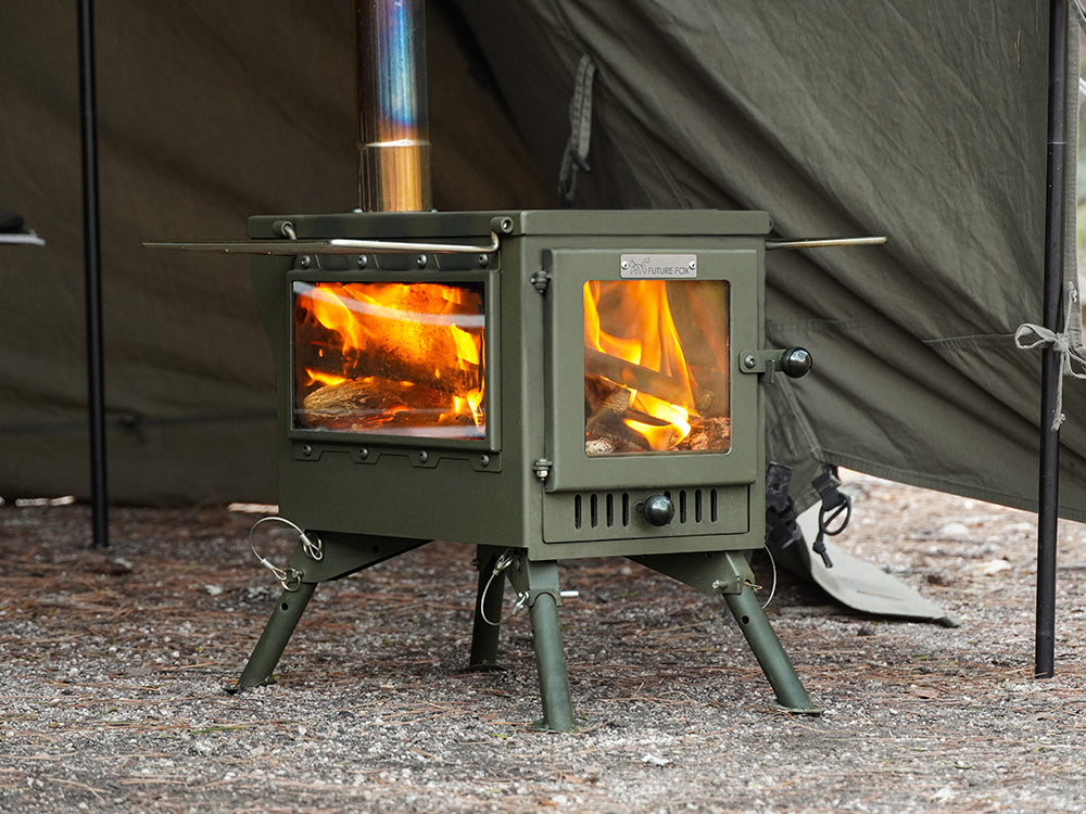 薪ストーブ 3面ガラス (プロテクター別売)｜FUTURE FOX – FUTURE FOX