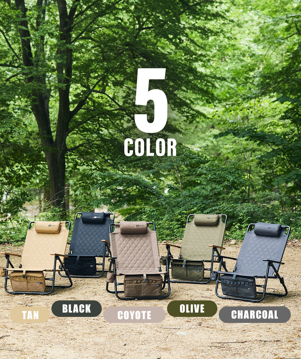 WAQ Reclining Low Chair リクライニングローチェア【1年保証】 – WAQ