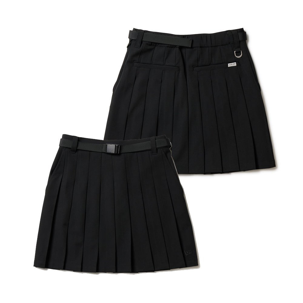 Women's プリーツスカート Vertical Logo ネイビー | ゴルフ