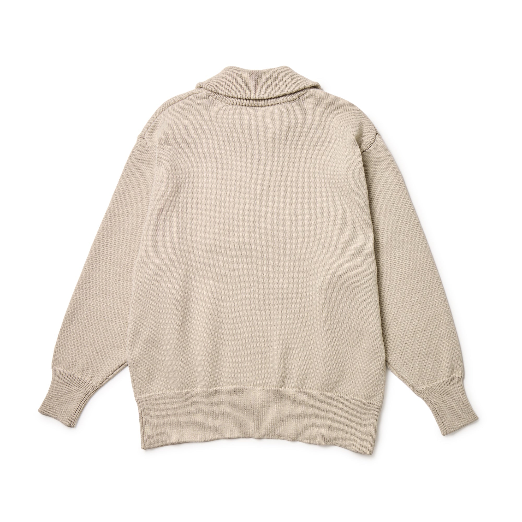 Women's テックスウェット モックネック クルーネック ベージュ