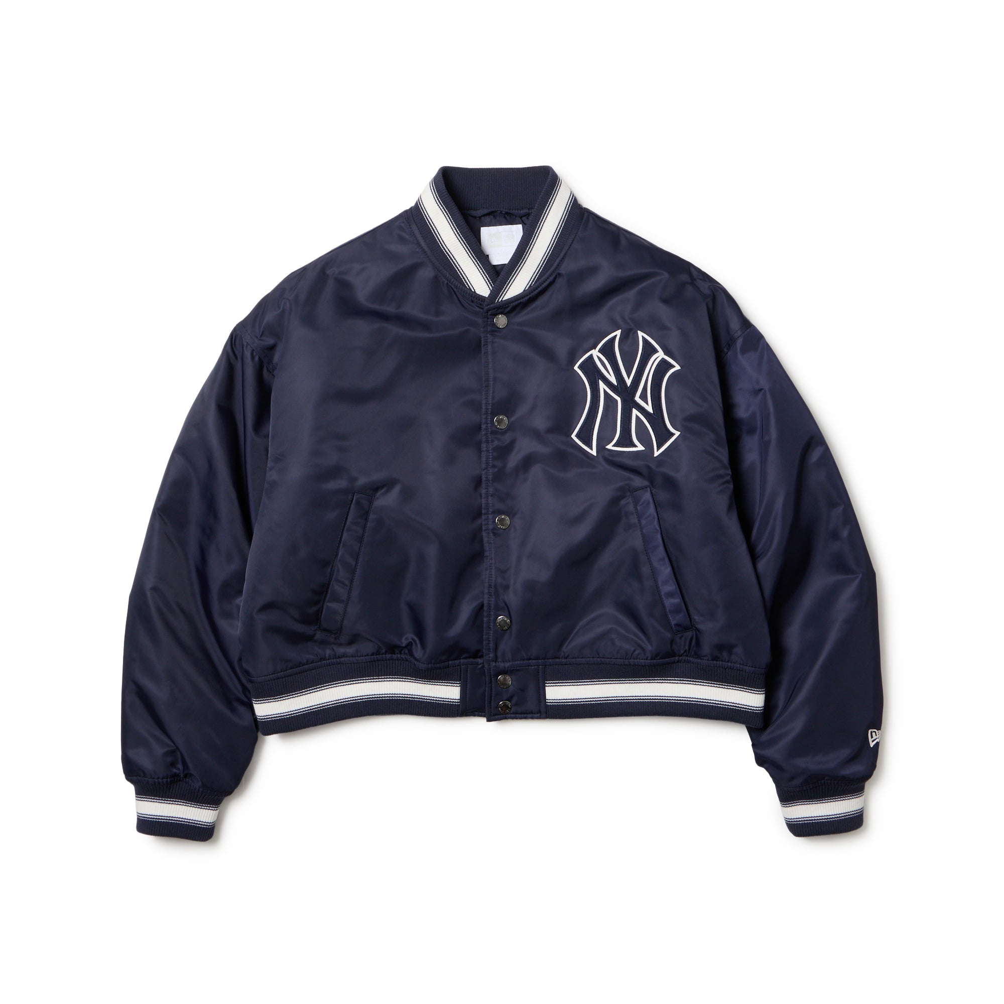 ナイロン バーシティージャケット ニューヨーク・ヤンキース ネイビー