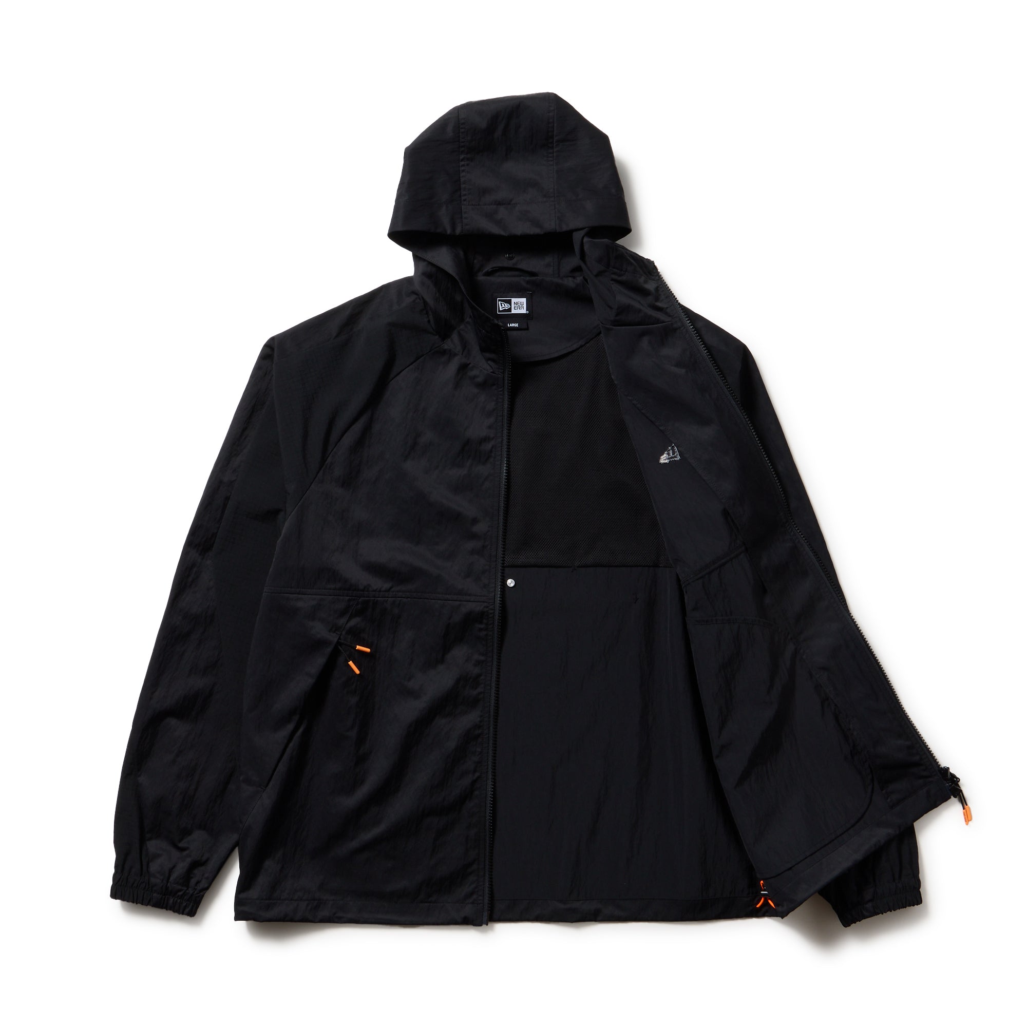 ウィンドジャケット リップストップストレッチウーブン ブラック