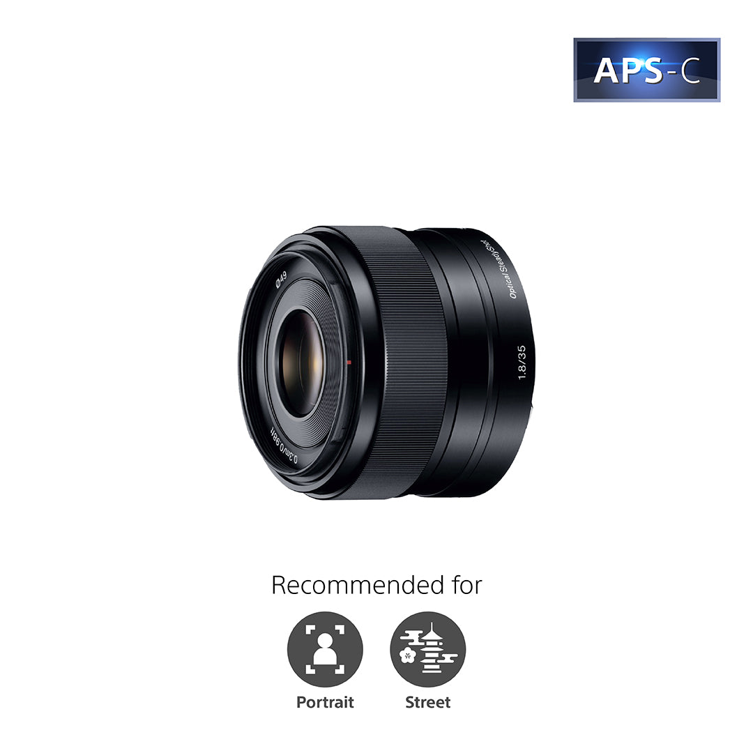 E 35mm F1.8 OSS | SEL35F18 | Sony Singapore