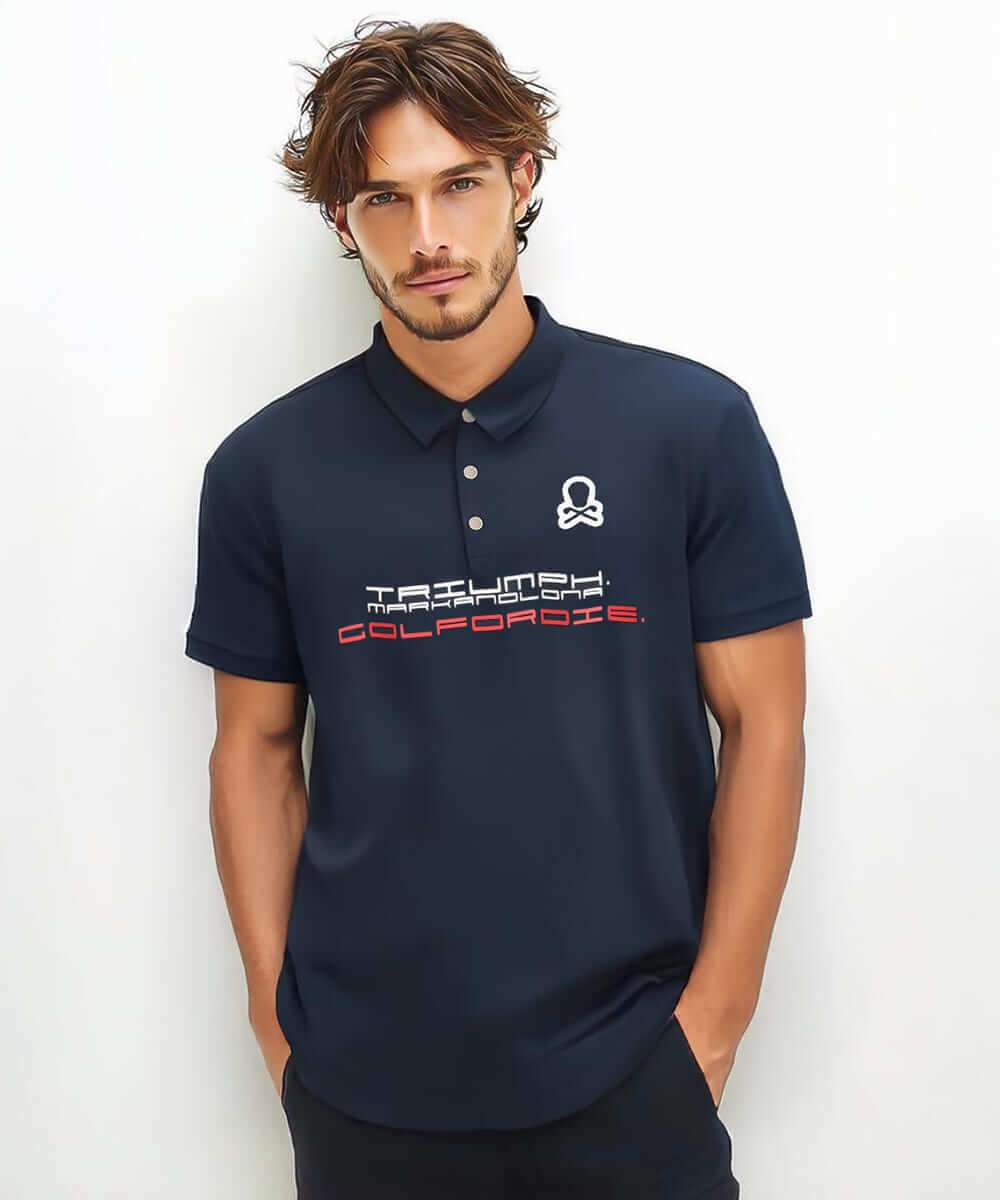 Men's Polo Shirt | LUXURY GOLF WEAR | MARK ＆ LONA – MARK & LONA