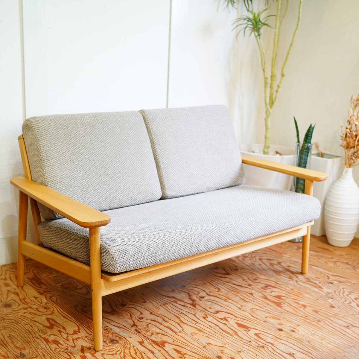 カリモク家具 / karimoku 2人掛け ソファ 2P WD4332S381 中古