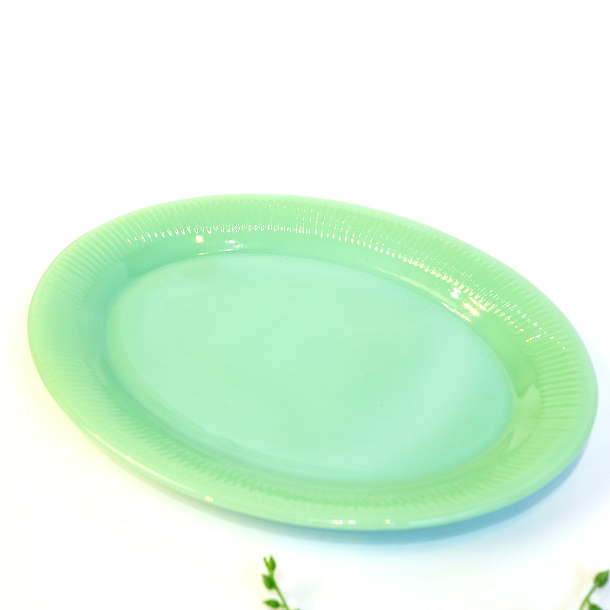 ファイヤーキング / Fire-King ジェーンレイ オーバルディッシュ