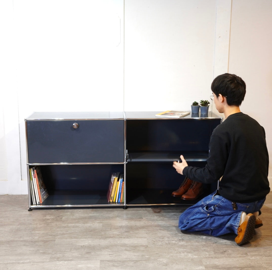 USMハラー / USM Haller モジュラーキャビネット 2列2段 オープン