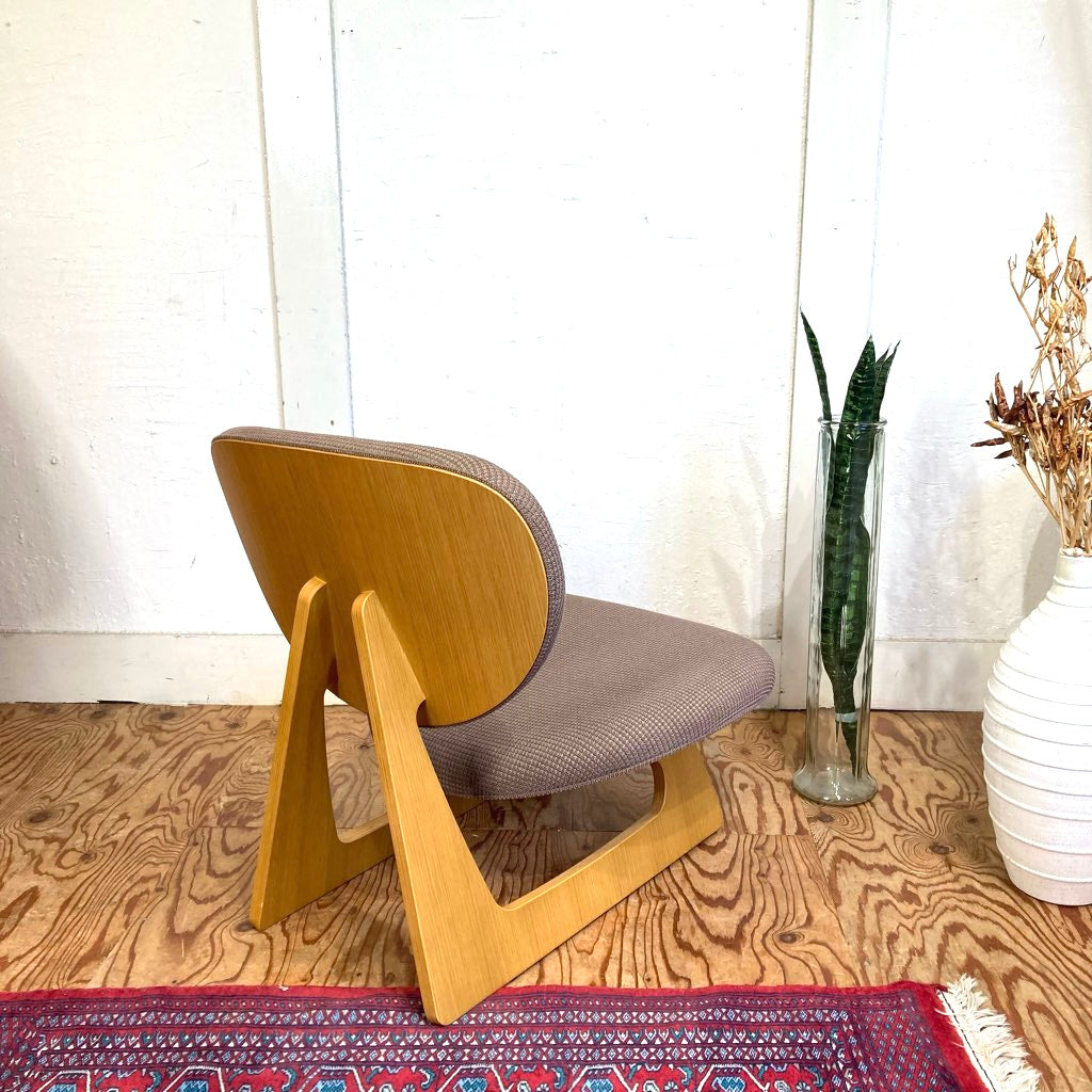 天童木工 / Tendo 低座イス チーク材 長大作 中古 こたつ 床座スタイル